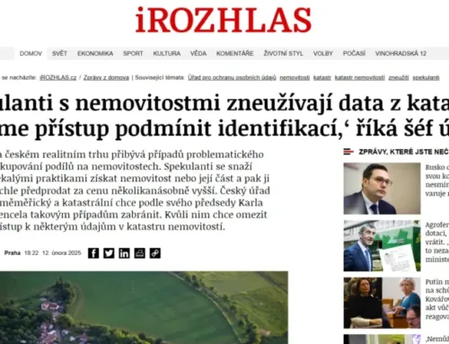 Spekulanti s nemovitostmi zneužívají data z katastru