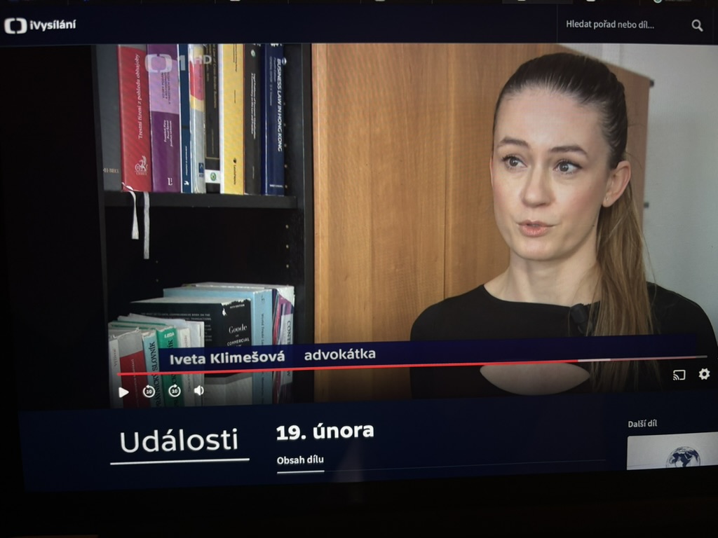 Vyjádření v Událostech České televize